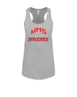 Musselman HS  Basketball Shadow - Womens Tank Top