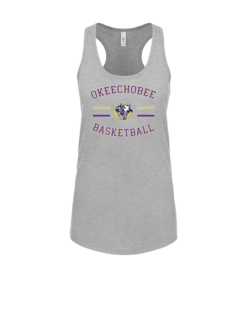 Okeechobee HS Girls Basketball Curve - Women’s Tank Top