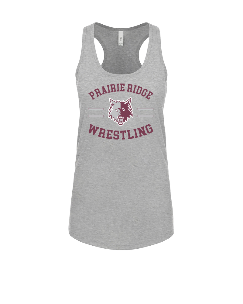 Prairie Ridge HS Wrestling Curve - Women’s Tank Top