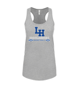 La Habra HS Basketball Stacked - Women’s Tank Top