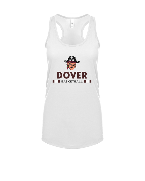 Dover HS Boys Basketball Stacked - Women’s Tank Top