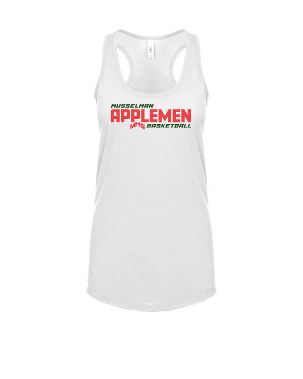 Musselman HS  Basketball Bold - Womens Tank Top