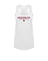 Rancho Buena Vista HS Water Polo Block - Womens Tank Top