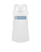 Dana Hills HS Girls Basketball Pennant - Women’s Tank Top