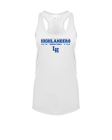 La Habra HS Basketball Border - Women’s Tank Top