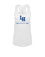La Habra HS Basketball Stacked - Women’s Tank Top