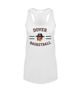 Dover HS Boys Basketball Curved - Women’s Tank Top