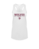 Prairie Ridge HS Wrestling Border - Women’s Tank Top