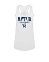 Mayfair HS Girls Soccer Block - Women’s Tank Top