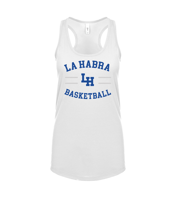 La Habra HS Basketball Curve - Women’s Tank Top