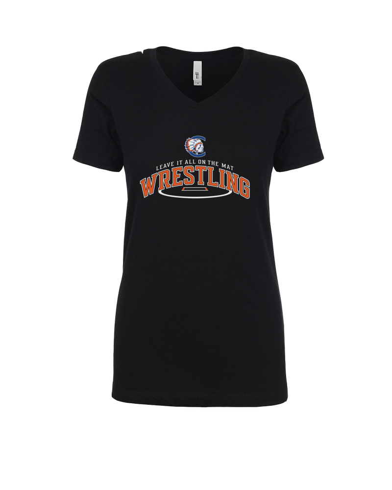 Clairemont Leave It On The Mat - Women’s V-Neck