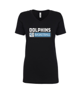 Dana Hills HS Girls Basketball Pennant - Women’s V-Neck