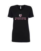 Prairie Ridge HS Wrestling Stacked - Women’s V-Neck