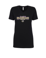 Okeechobee HS Girls Basketball Border - Women’s V-Neck