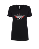 Musselman HS  Basketball Top Gun - Womens V-Neck