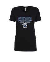 Mayfair HS Girls Soccer Block - Women’s V-Neck