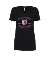 Prairie Ridge HS Wrestling Curve - Women’s V-Neck