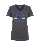 La Habra HS Basketball Curve - Women’s V-Neck