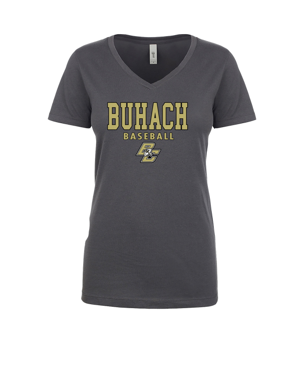 Buhach HS Baseball Block - Women’s V-Neck