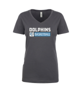 Dana Hills HS Girls Basketball Pennant - Women’s V-Neck