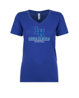 La Habra HS Boys Basketball Shadow - Women’s V-Neck