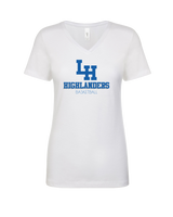 La Habra HS Boys Basketball Shadow - Women’s V-Neck
