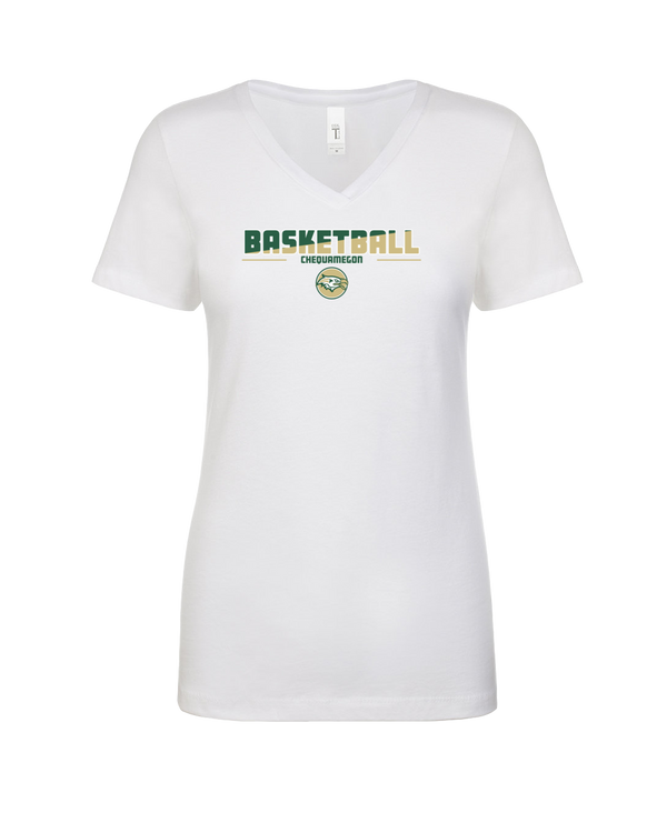 Chequamegon HS Boys Basketball Cut - Women’s V-Neck