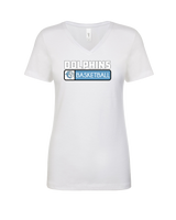 Dana Hills HS Girls Basketball Pennant - Women’s V-Neck