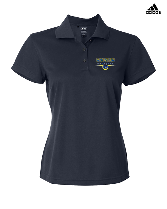 Wooster HS Football Design - Adidas Womens Polo