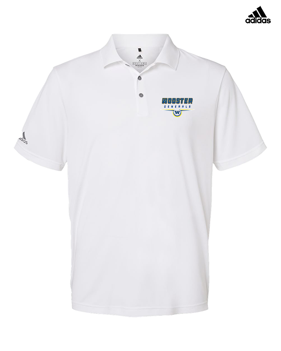 Wooster HS Football Design - Mens Adidas Polo