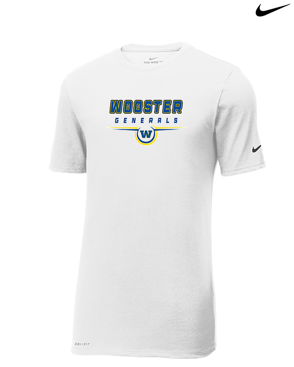 Wooster HS Football Design - Mens Nike Cotton Poly Tee