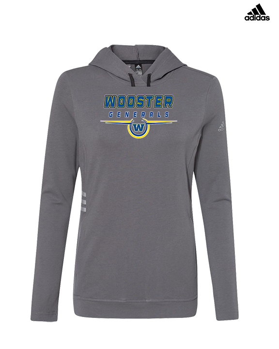 Wooster HS Football Design - Womens Adidas Hoodie