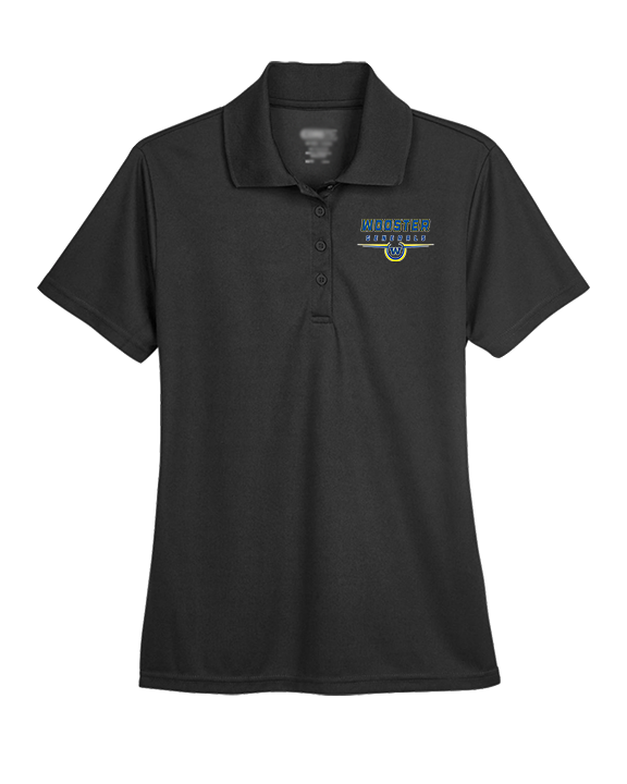 Wooster HS Football Design - Womens Polo