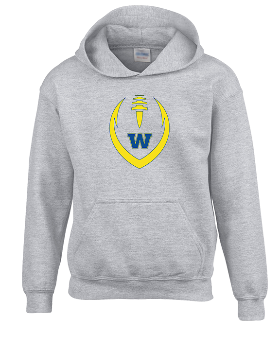 Wooster HS Football Full Football - Youth Hoodie