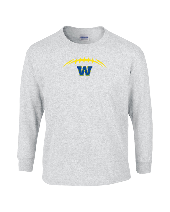 Wooster HS Football Laces - Cotton Longsleeve