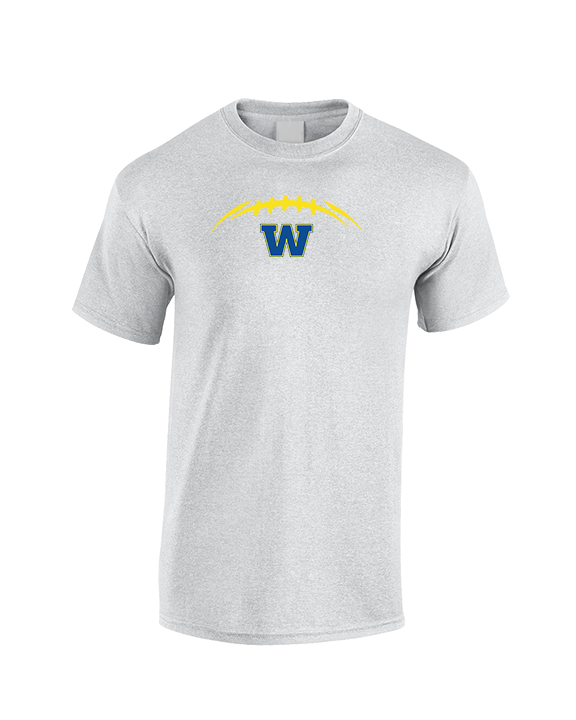 Wooster HS Football Laces - Cotton T-Shirt