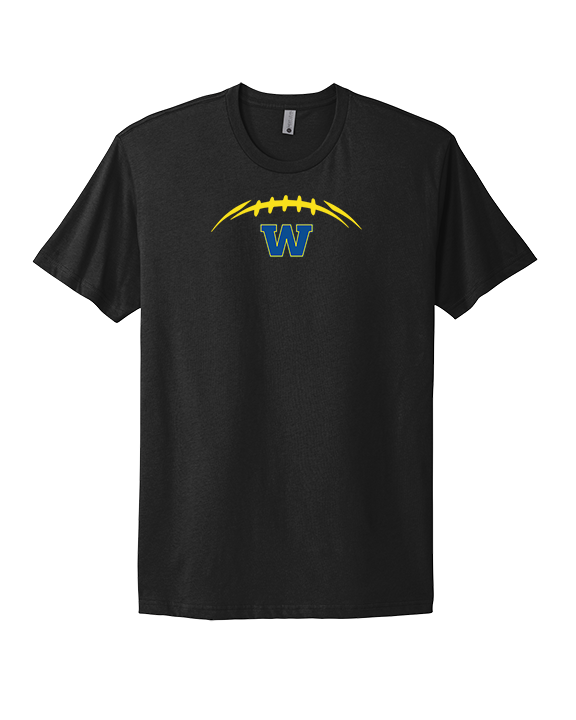 Wooster HS Football Laces - Mens Select Cotton T-Shirt