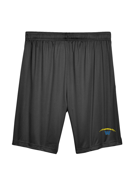 Wooster HS Football Laces - Mens Training Shorts with Pockets