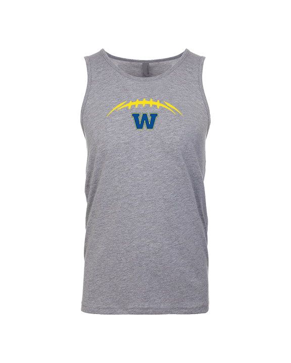 Wooster HS Football Laces - Tank Top