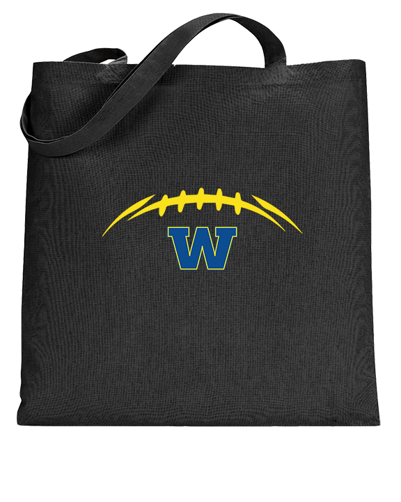 Wooster HS Football Laces - Tote