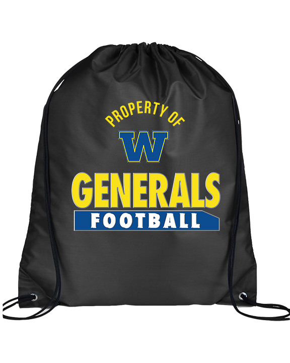 Wooster HS Football Property - Drawstring Bag