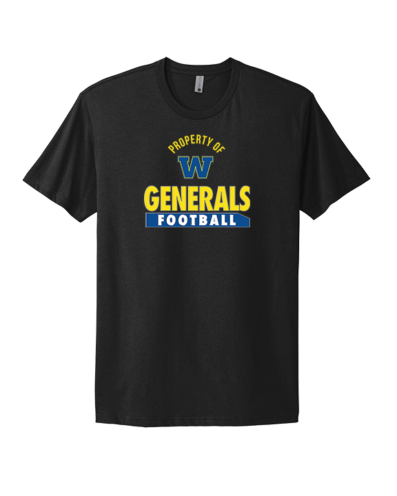 Wooster HS Football Property - Mens Select Cotton T-Shirt