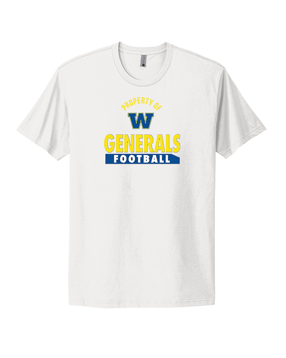 Wooster HS Football Property - Mens Select Cotton T-Shirt