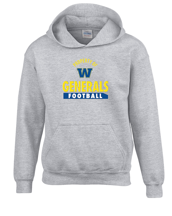 Wooster HS Football Property - Youth Hoodie