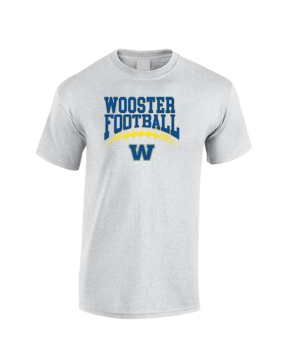 Wooster HS Football School Football - Cotton T-Shirt