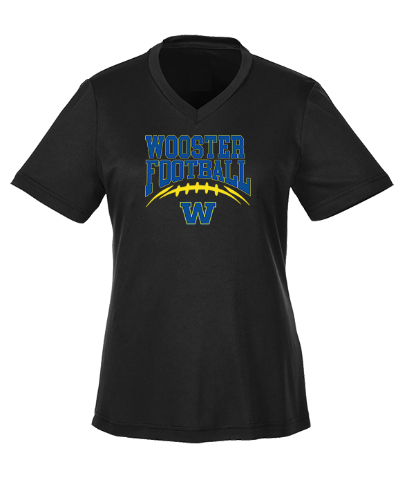 Wooster HS Football School Football - Womens Performance Shirt