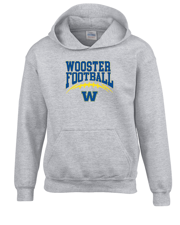 Wooster HS Football School Football - Youth Hoodie