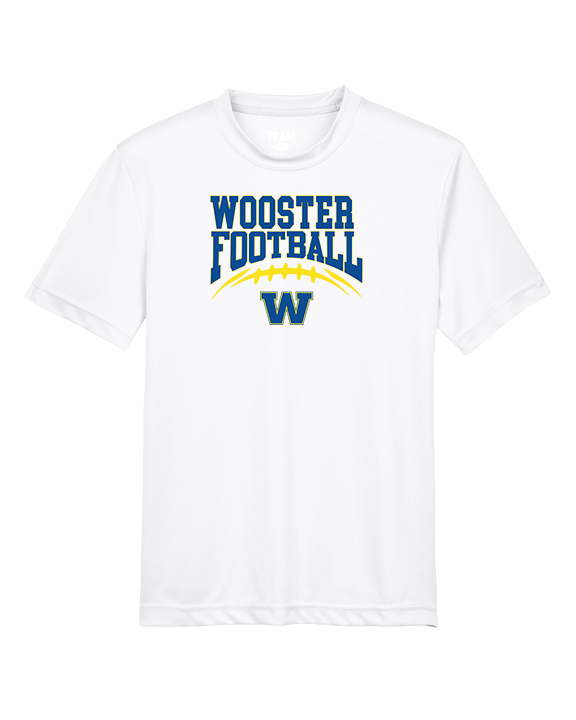 Wooster HS Football School Football - Youth Performance Shirt