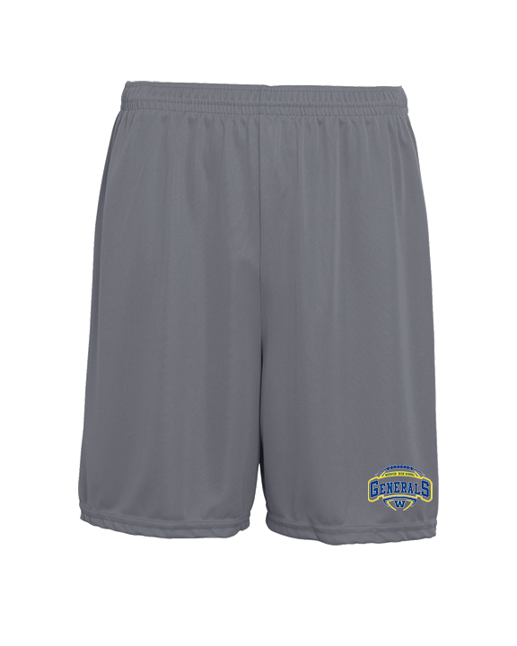 Wooster HS Football Toss - Mens 7inch Training Shorts