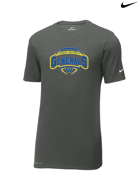 Wooster HS Football Toss - Mens Nike Cotton Poly Tee